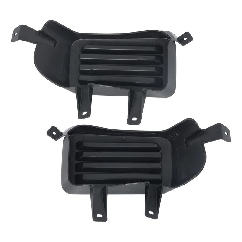 Premium Pair Fog Light Cover Set For Chevy Suburban Tahoe Front Bumper Fitment 4