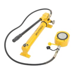 low profile hydraulic jack kit with hand pump for industrial lifting