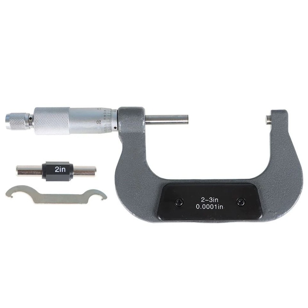 Precision Carbide Tipped Outside Micrometer Gauge Tool 0