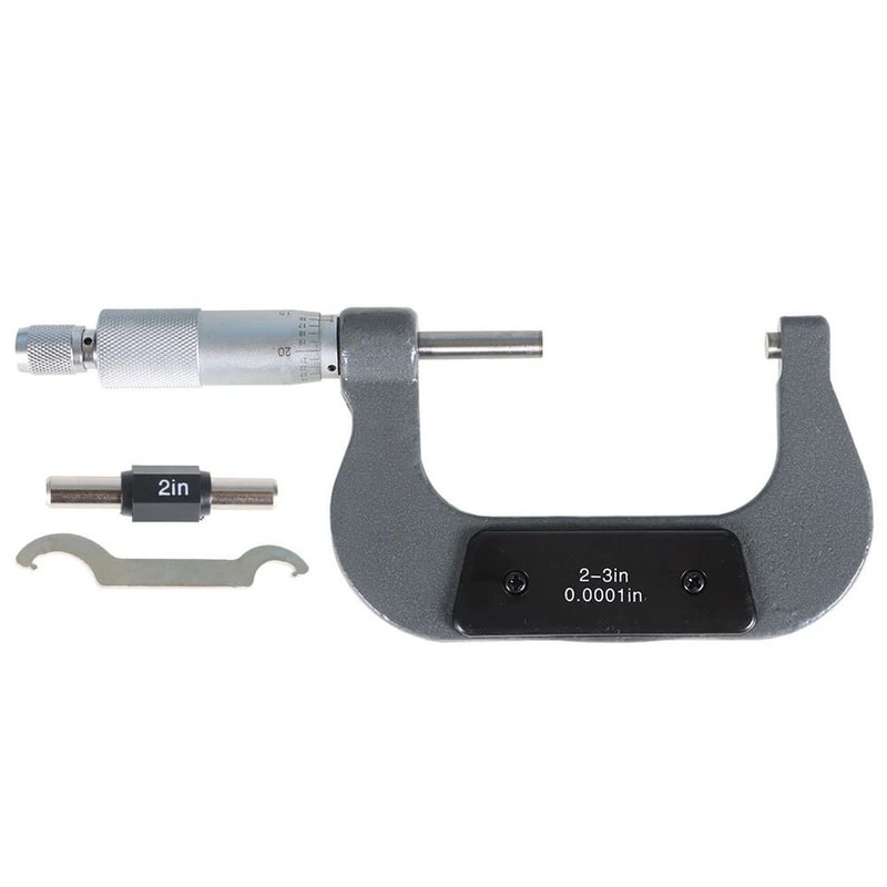 Precision Carbide Tipped Outside Micrometer Gauge Tool 0