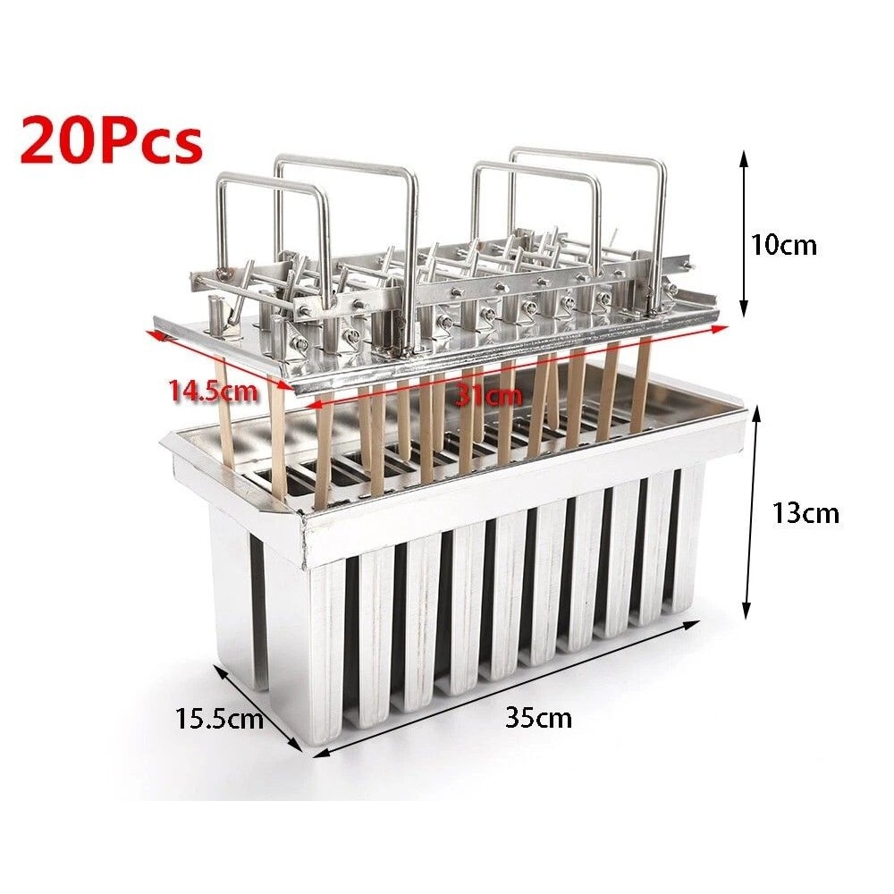 Commercial Cup Stainless Steel Popsicle Mold 3