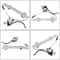 Honda Civic Sedan Power Window Regulator With Motor 5