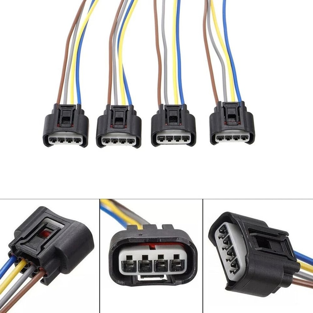 Ignition Coil Connector Harness Kit For Toyota Camry Replacement Plug Set 2