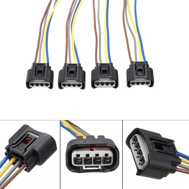 Ignition Coil Connector Harness Kit For Toyota Camry Replacement Plug Set 2