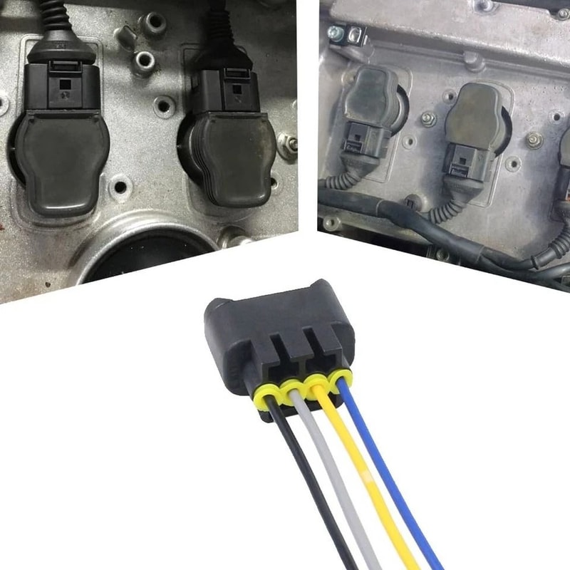 Ignition Coil Connector Harness Kit For Toyota Camry Replacement Plug Set 3