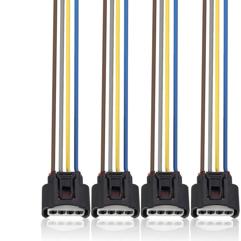 Ignition Coil Connector Harness Kit For Toyota Camry Replacement Plug Set 0