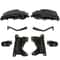 Premium Front Bumper Brace Brackets Kit For Chevy Silverado Full Bumper Support Bracket Set 0