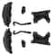 Premium Front Bumper Brace Brackets Kit For Chevy Silverado Full Bumper Support Bracket Set 1