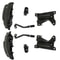 Premium Front Bumper Brace Brackets Kit For Chevy Silverado Full Bumper Support Bracket Set 1