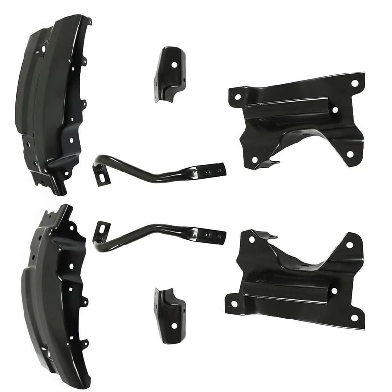 Premium Front Bumper Brace Brackets Kit For Chevy Silverado Full Bumper Support Bracket Set 1