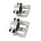 Front Brake Caliper Pair For Jeep Cherokee XJ Left Right Disc Brake Set 3