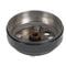 EZGO Golf Cart Rear Brake Hub Drum Set Heavy Duty Replacement Pair 3