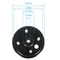 EZGO Golf Cart Rear Brake Hub Drum Set Heavy Duty Replacement Pair 4