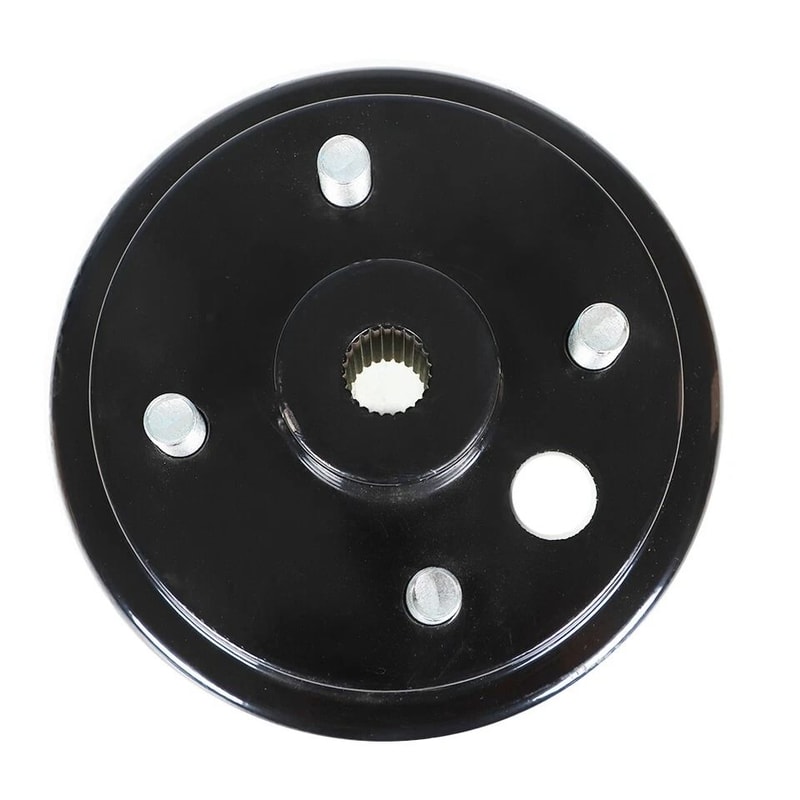 EZGO Golf Cart Rear Brake Hub Drum Set Heavy Duty Replacement Pair 5