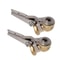 Brass Lock On Tire Inflator Set Locking Air Chuck NPT 3