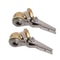 Brass Lock On Tire Inflator Set Locking Air Chuck NPT 4