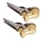 Brass Lock On Tire Inflator Set Locking Air Chuck NPT 5