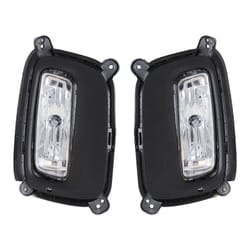 premium front bumper fog lights assembly for kia sorento with bezel lh & rh complete set