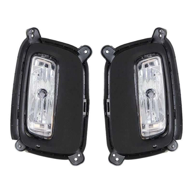 Premium Front Bumper Fog Lights Assembly For Kia Sorento With Bezel LH RH Complete Set 0