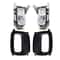 Premium Front Bumper Fog Lights Assembly For Kia Sorento With Bezel LH RH Complete Set 1