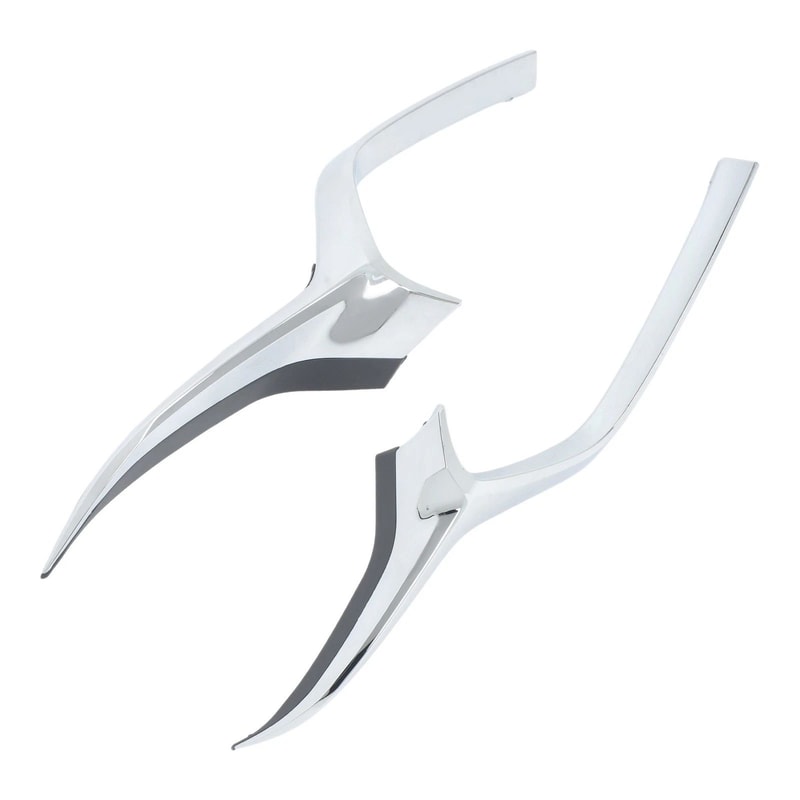 Chrome Front Grille Trim Molding Left Right Pair For Mazda 0