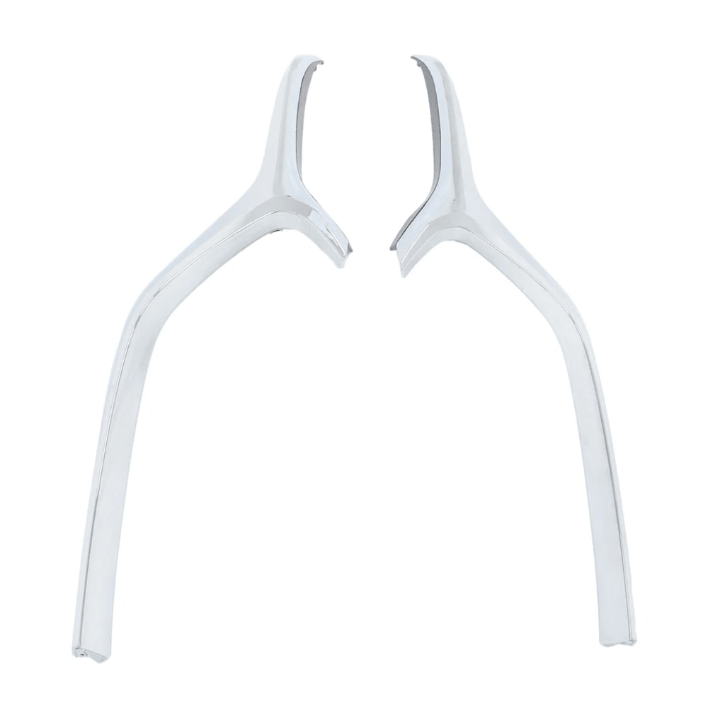 Chrome Front Grille Trim Molding Left Right Pair For Mazda 1