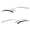Chrome Front Grille Trim Molding Left Right Pair For Mazda 2