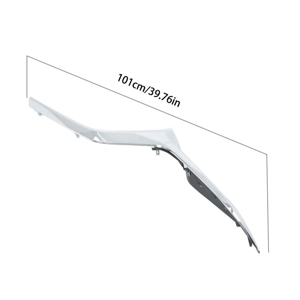 Chrome Front Grille Trim Molding Left Right Pair For Mazda 3