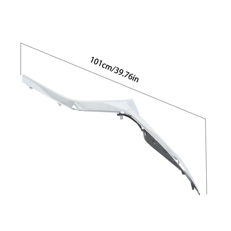 Chrome Front Grille Trim Molding Left Right Pair For Mazda 3