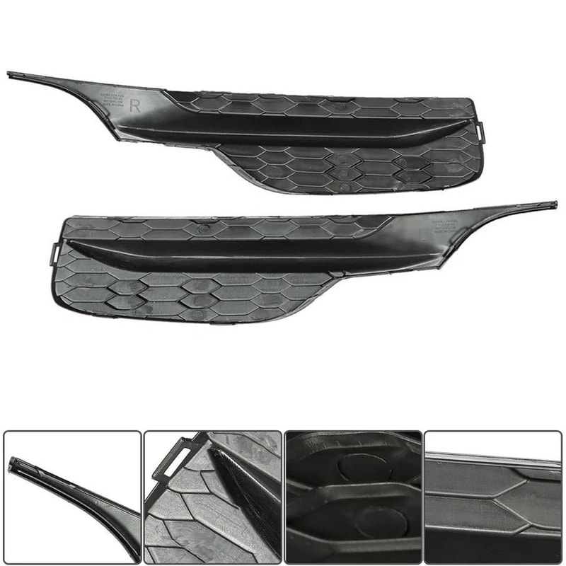 Honda Accord Front Fog Light Lamp Cover Bezel Replacement Pair 1