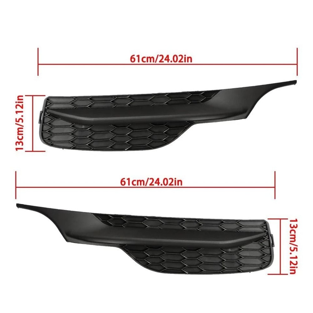 Honda Accord Front Fog Light Lamp Cover Bezel Replacement Pair 3