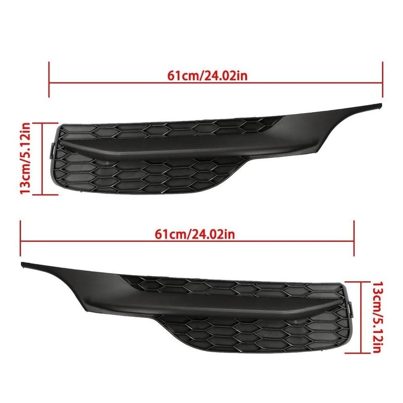 Honda Accord Front Fog Light Lamp Cover Bezel Replacement Pair 3