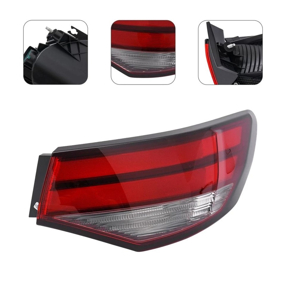 Nissan Sentra Rear Right Halogen Tail Light Assembly 3