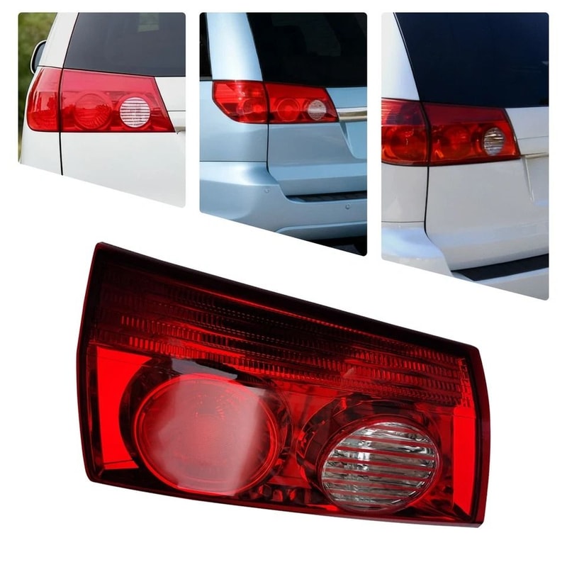 Premium Toyota Sienna Left Tail Light Assembly Direct Fit Replacement Tail Lamp 9
