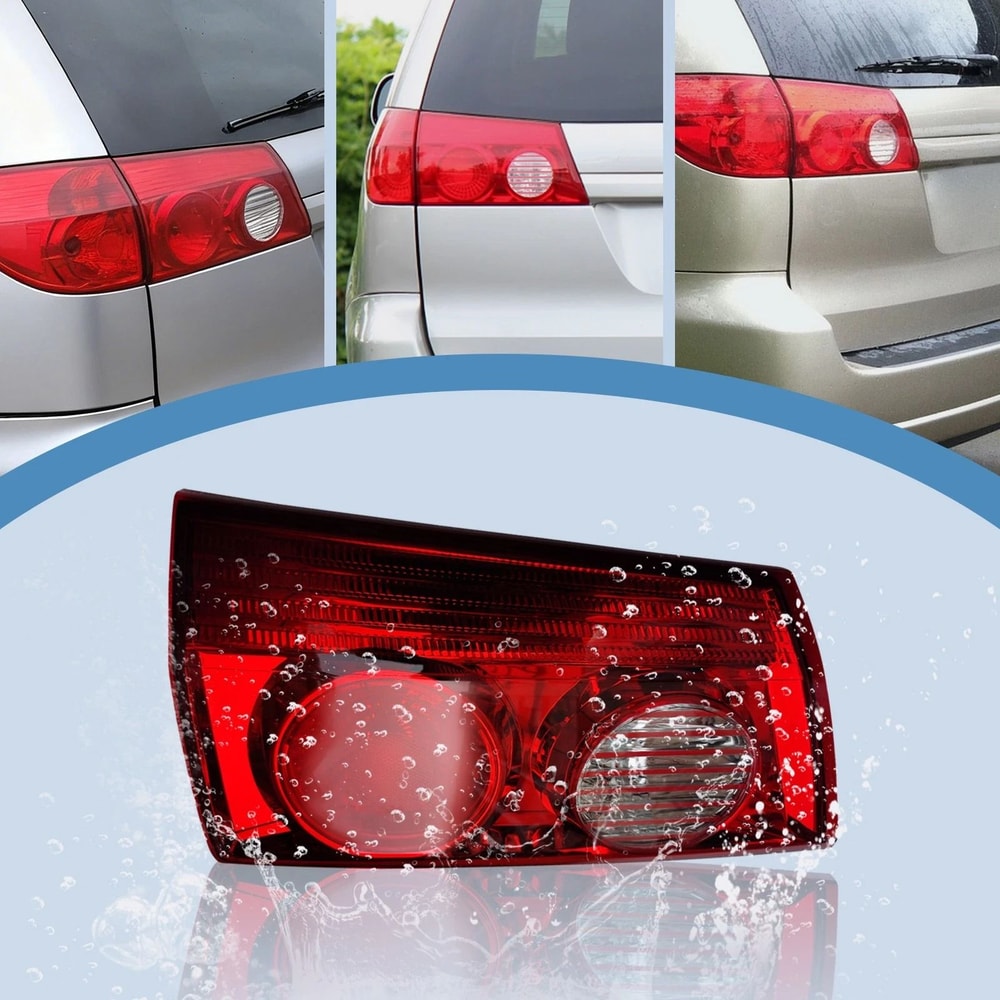 Premium Toyota Sienna Left Tail Light Assembly Direct Fit Replacement Tail Lamp 10
