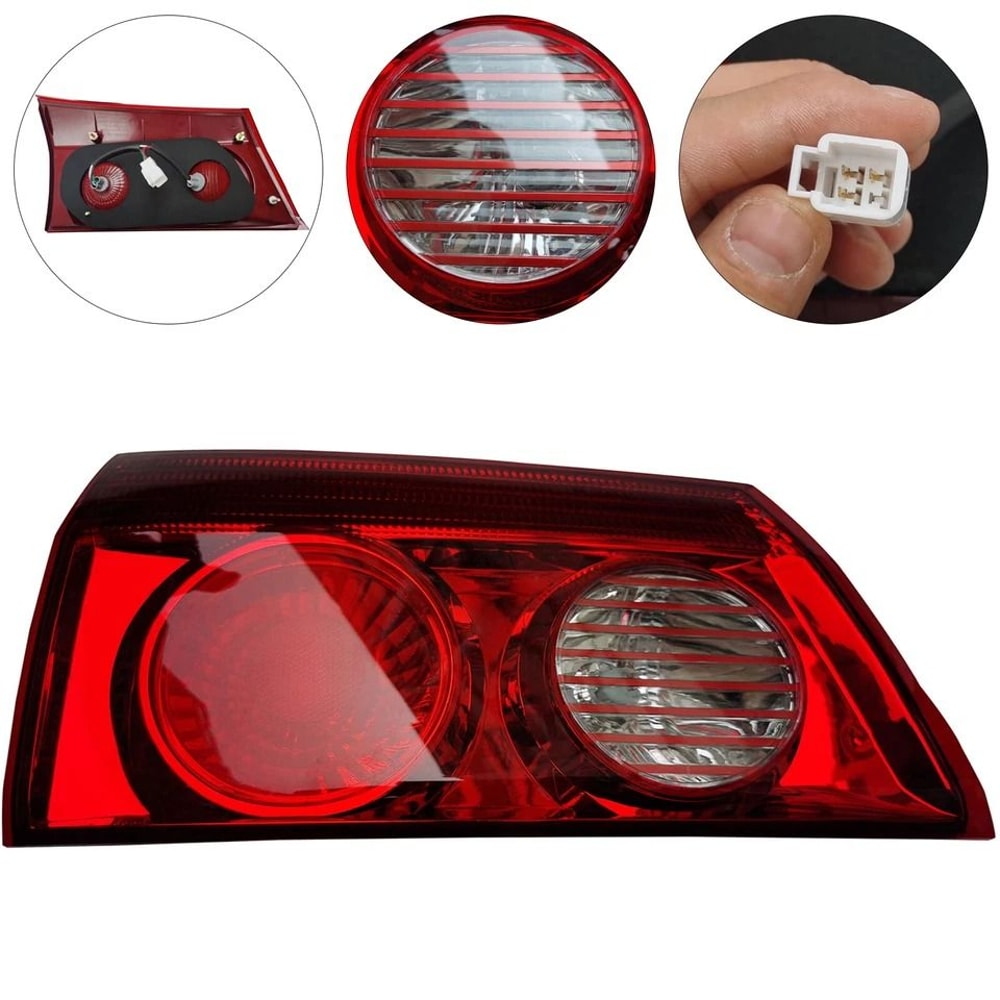 Premium Toyota Sienna Left Tail Light Assembly Direct Fit Replacement Tail Lamp 2