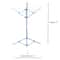 Premium Outdoor Rotary Clothesline Folding Laundry Dryer Rack Arm Umbrella Airer 6