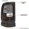 Premium Dodge Ram LED Tail Lights Smoked LED Black Tail Lights Pair 3