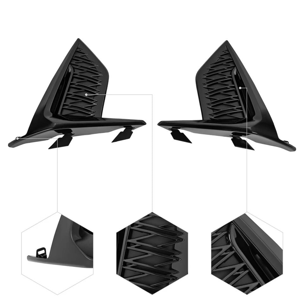 Lexus Fog Light Cover Pair Front LH RH Trim 2