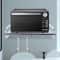 Stainless Steel Wall Mounted Kitchen Shelf Heavy Duty Microwave Oven Rack Counter Storage Organize 3