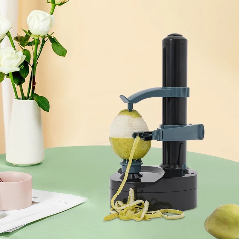 Automatic Battery Powered Electric Peeler For Potatoes Fruit Easy Kitchen Peeler Tool 5