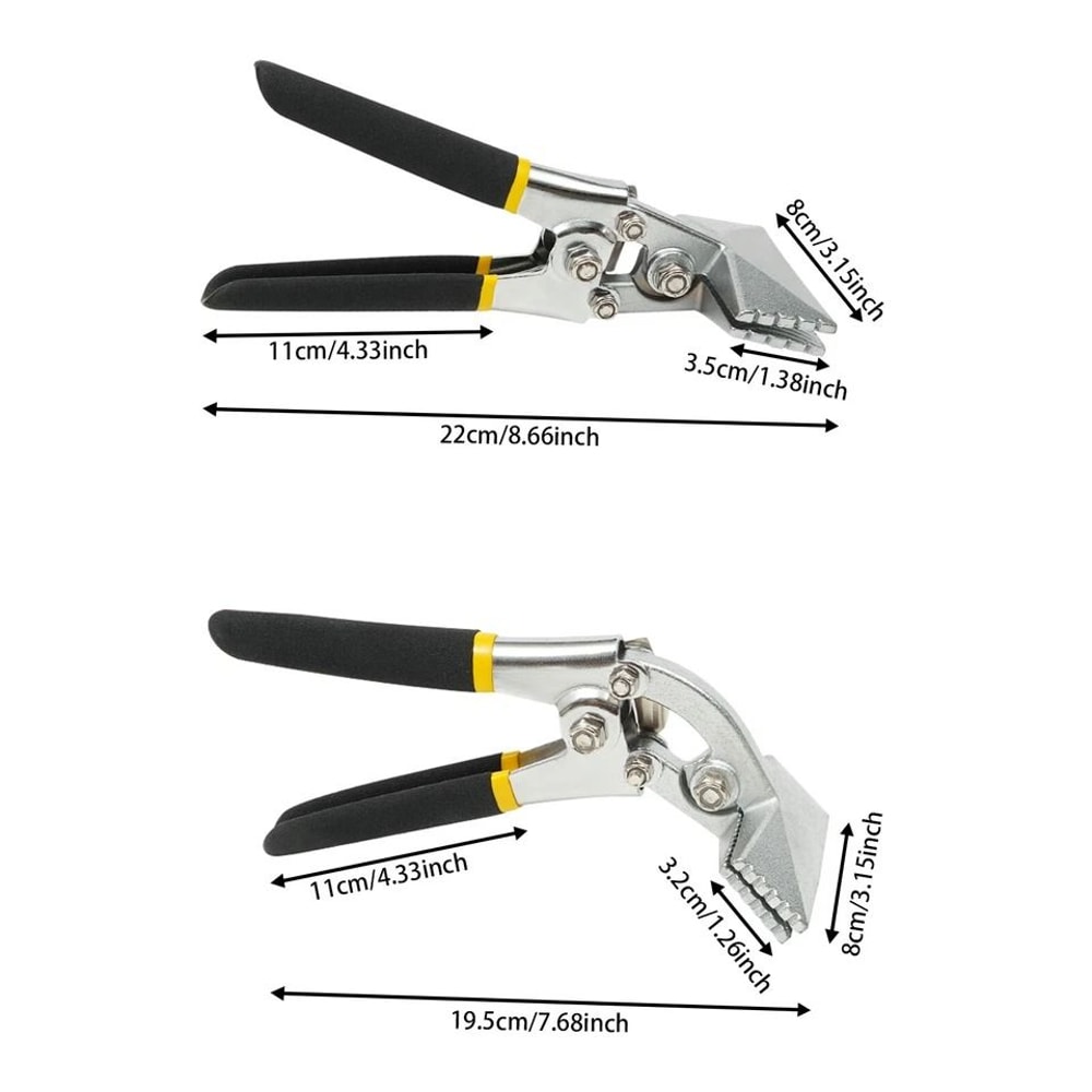 Flat Jaw Sheet Metal Bending Tool Hand Seamer Pliers Manual Metal Bender For Precision Jobs 2