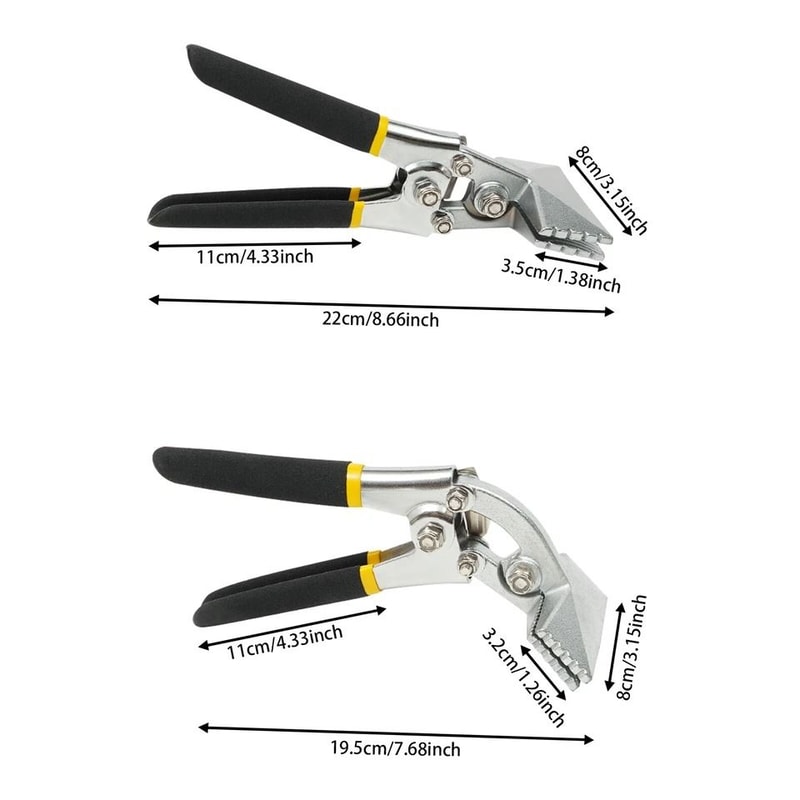 Flat Jaw Sheet Metal Bending Tool Hand Seamer Pliers Manual Metal Bender For Precision Jobs 2