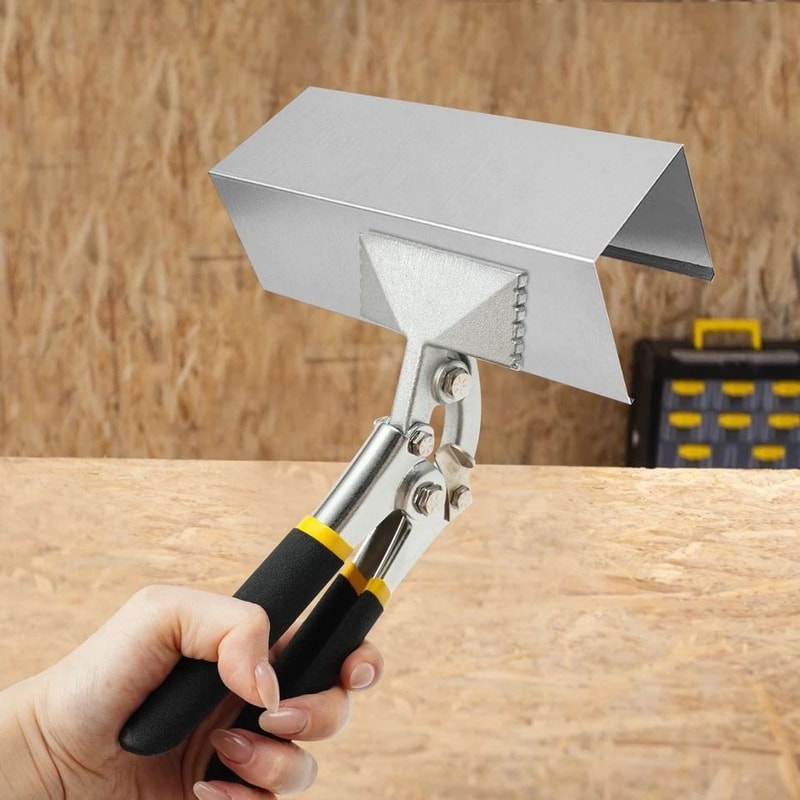Flat Jaw Sheet Metal Bending Tool Hand Seamer Pliers Manual Metal Bender For Precision Jobs 6