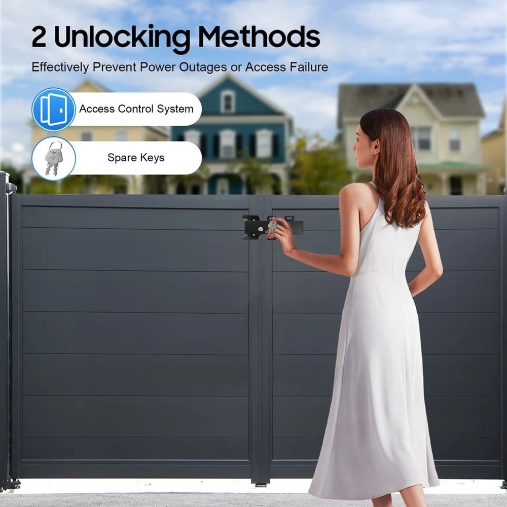 Product Name Automatic Gate Lock For Single Or Dual Swing Gate Openers 11