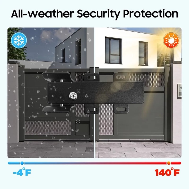 Product Name Automatic Gate Lock For Single Or Dual Swing Gate Openers 7