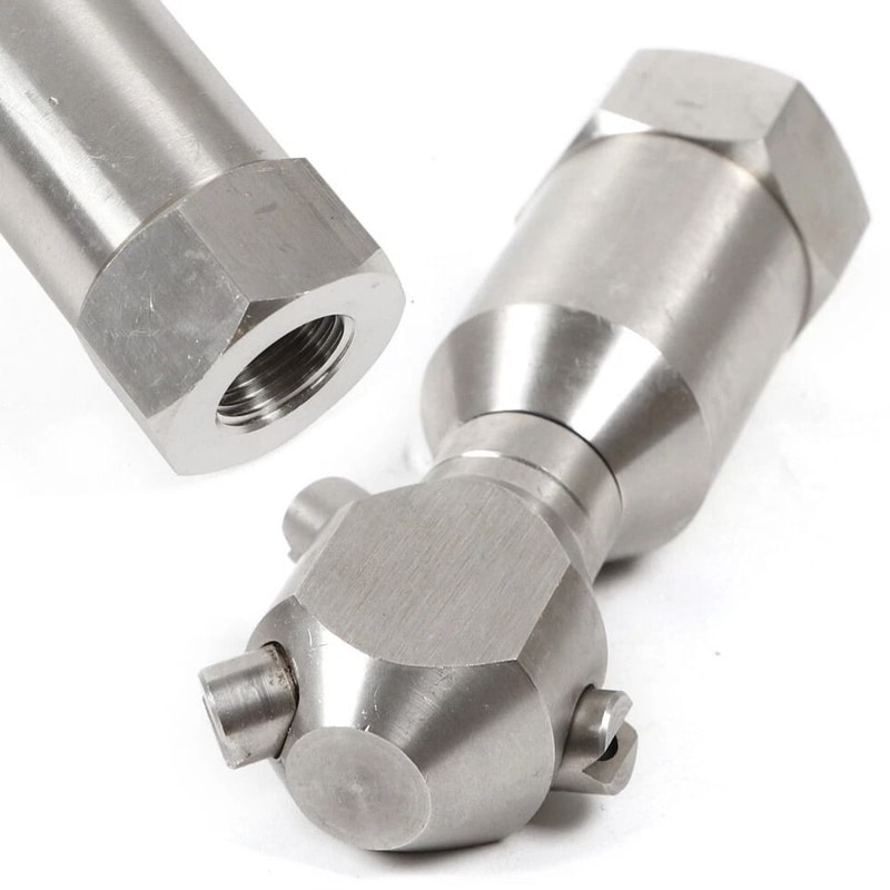 Rotary Pressure Washer Sewer Jetter Nozzle For Drain Pipe Cleaning 3