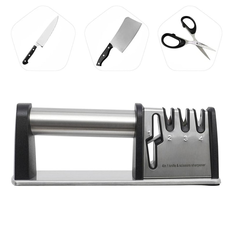 Professional Stage Knife Sharpener Durable Ceramic Tungsten Sharpener For Home Kitchen Knife Sharpe 1