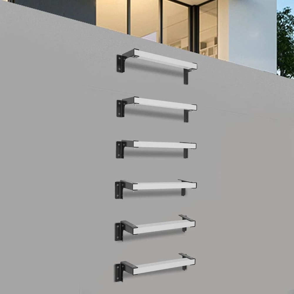 Wall Mounted Adjustable Window Well Escape Ladder For Home Safety 2