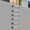 Wall Mounted Adjustable Window Well Escape Ladder For Home Safety 2